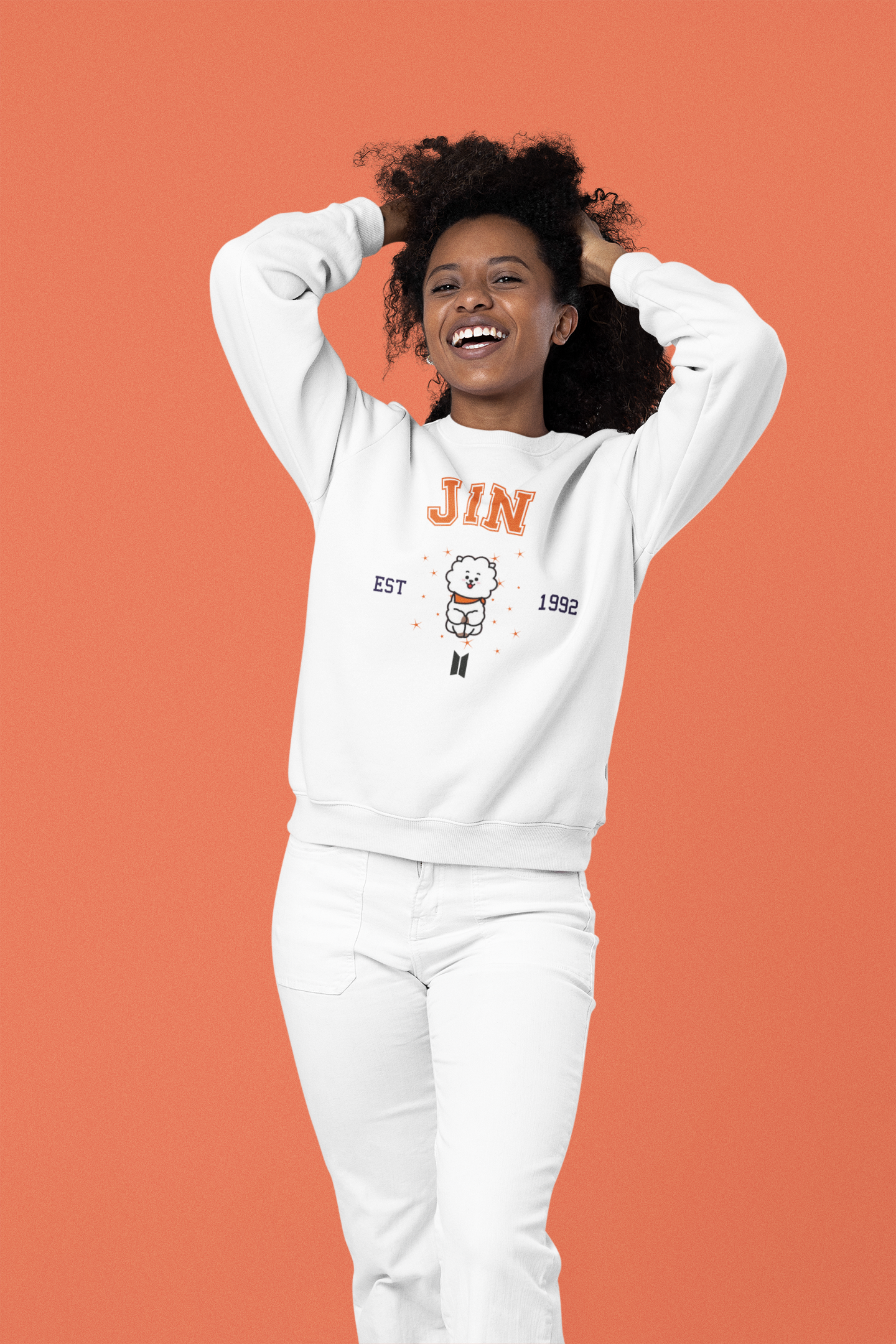 BT21 RJ Sweatshirt BTS Jin Sweater