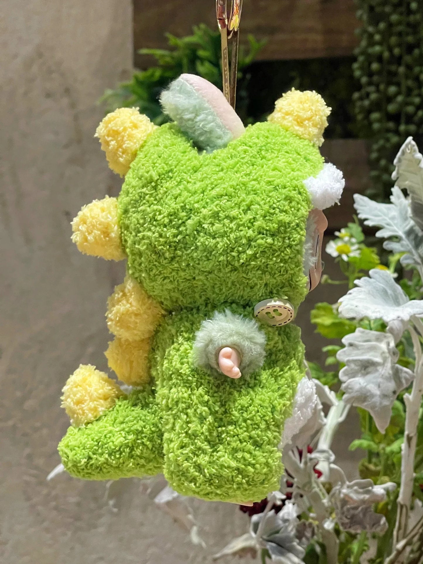 Plush Dinosaur outfit For Labubu Doll