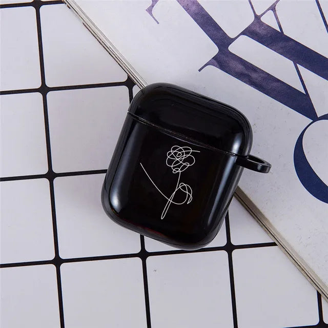 BTS Love Yourself Flower Earphone Case for Airpods1 2