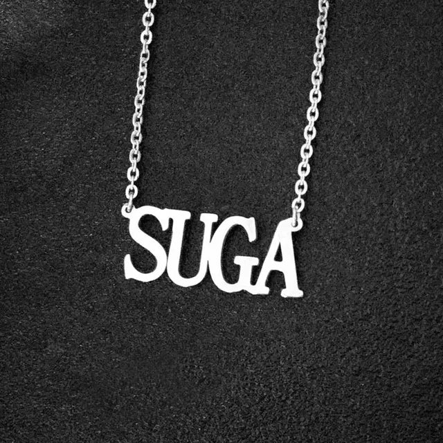 BTS Name Necklace