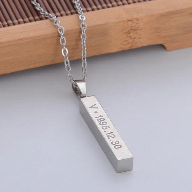 BTS Name Necklace