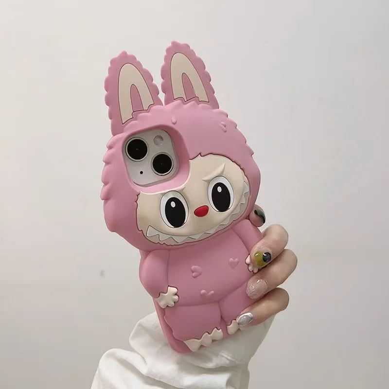 3D Labubu Phone Case For iPhone