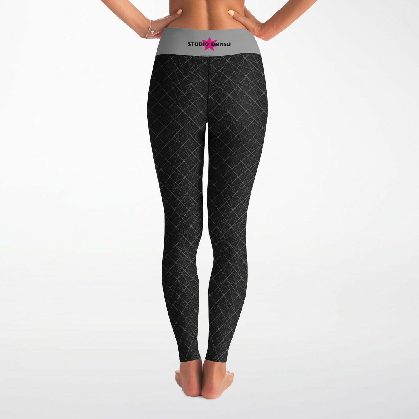 Yoga Leggings - Studio Dansu -graphic black - SD-style-shop