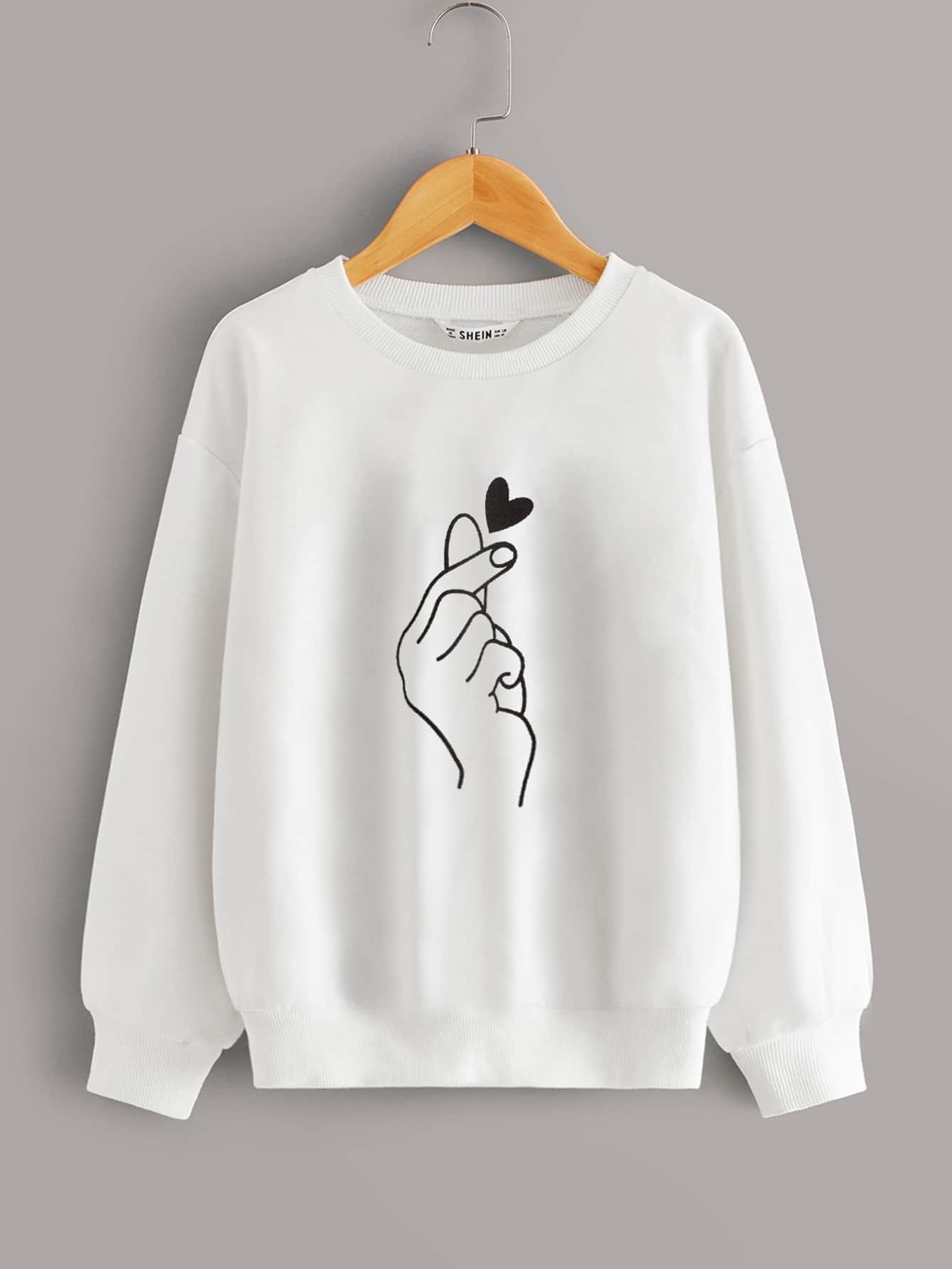 Fingerheart sweatshirt Girls - SD-style-shop