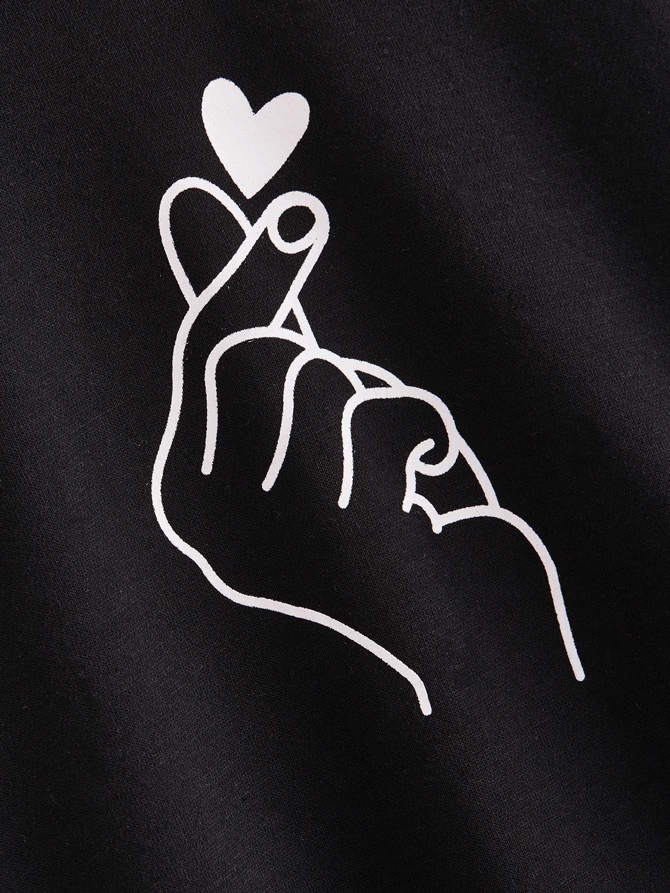 Fingerheart sweatshirt Girls - SD-style-shop