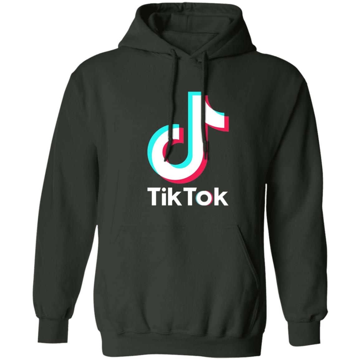 TikTok logo Hoodie - pink, blue, black, green, grey - SD-style-shop
