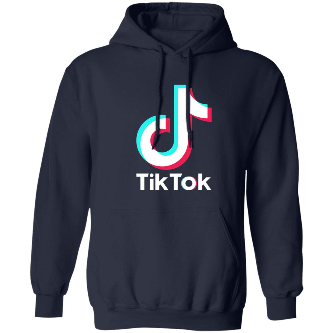 TikTok logo Hoodie - pink, blue, black, green, grey - SD-style-shop