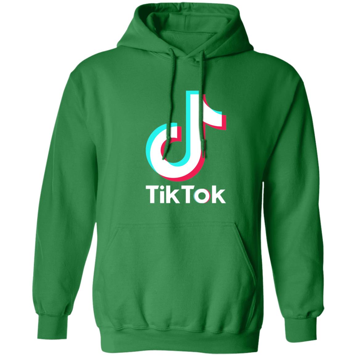 TikTok logo Hoodie - pink, blue, black, green, grey - SD-style-shop