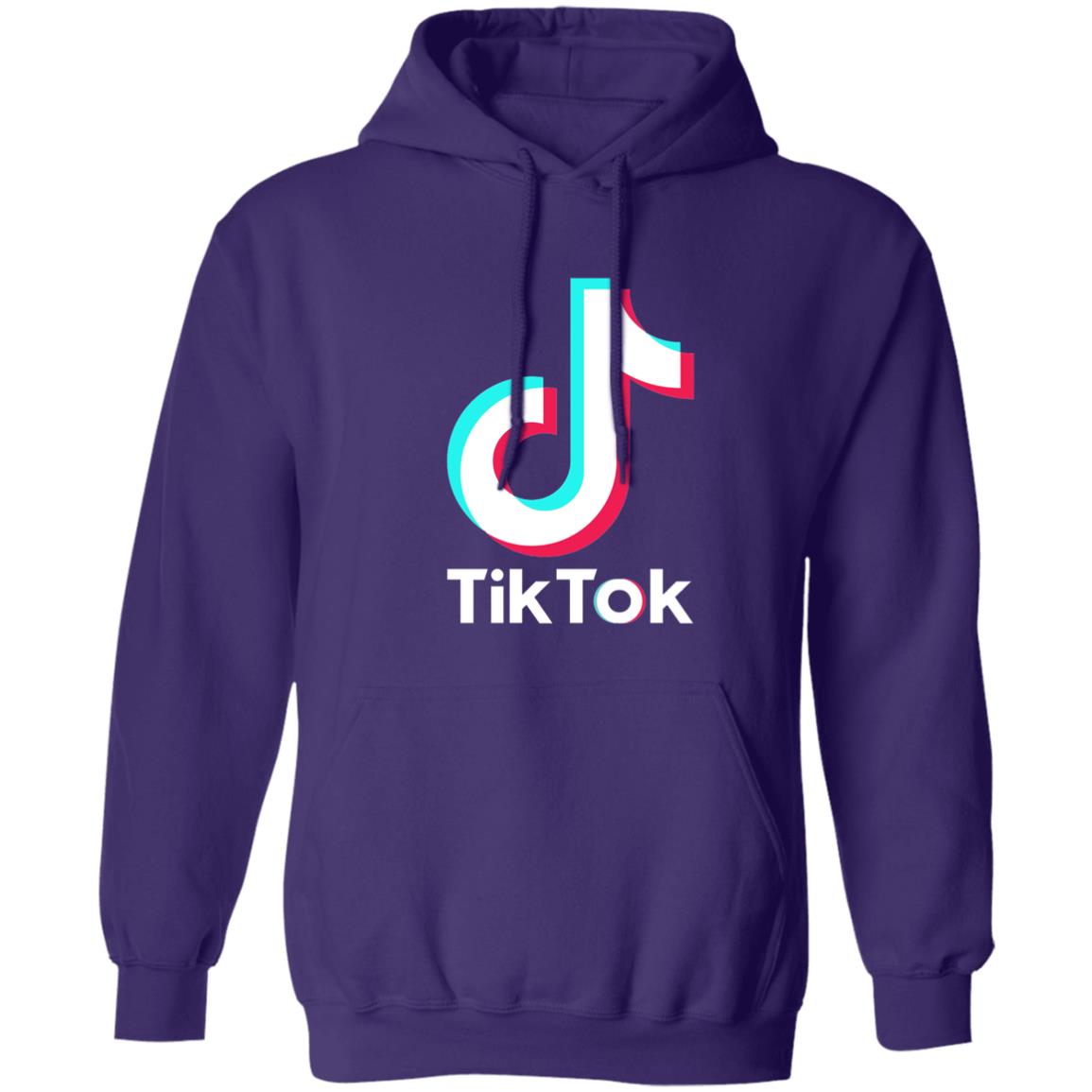 TikTok logo Hoodie - pink, blue, black, green, grey - SD-style-shop