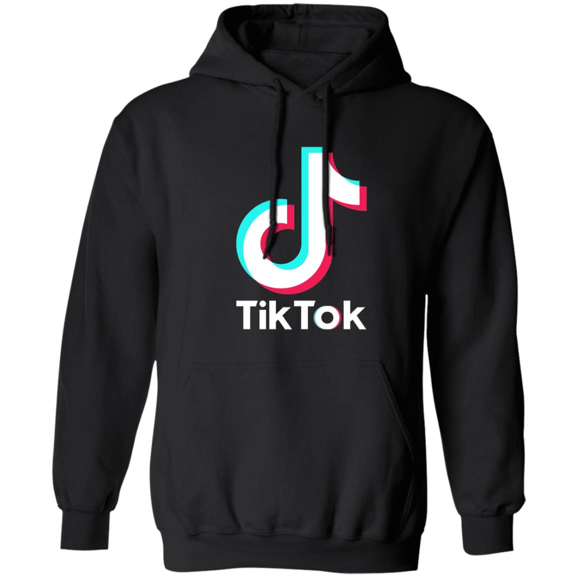 TikTok logo Hoodie - pink, blue, black, green, grey - SD-style-shop