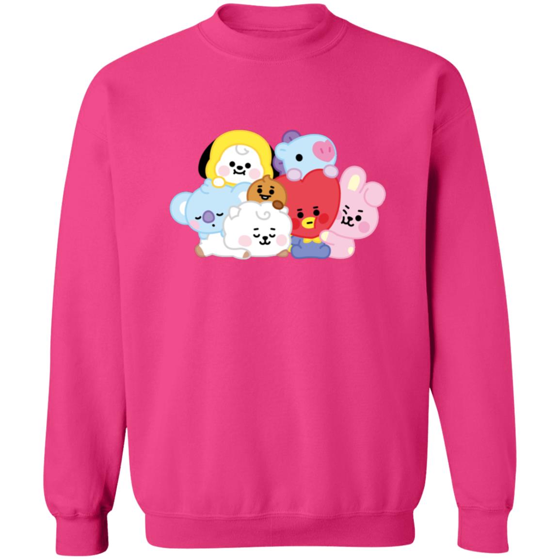 BT21 Baby Crewneck Pullover Sweatshirt - SD-style-shop