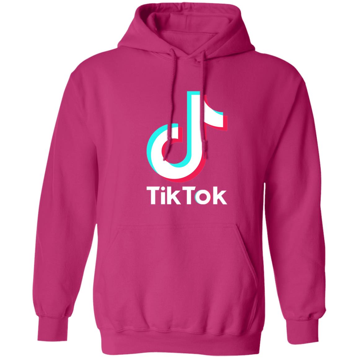TikTok logo Hoodie - pink, blue, black, green, grey - SD-style-shop
