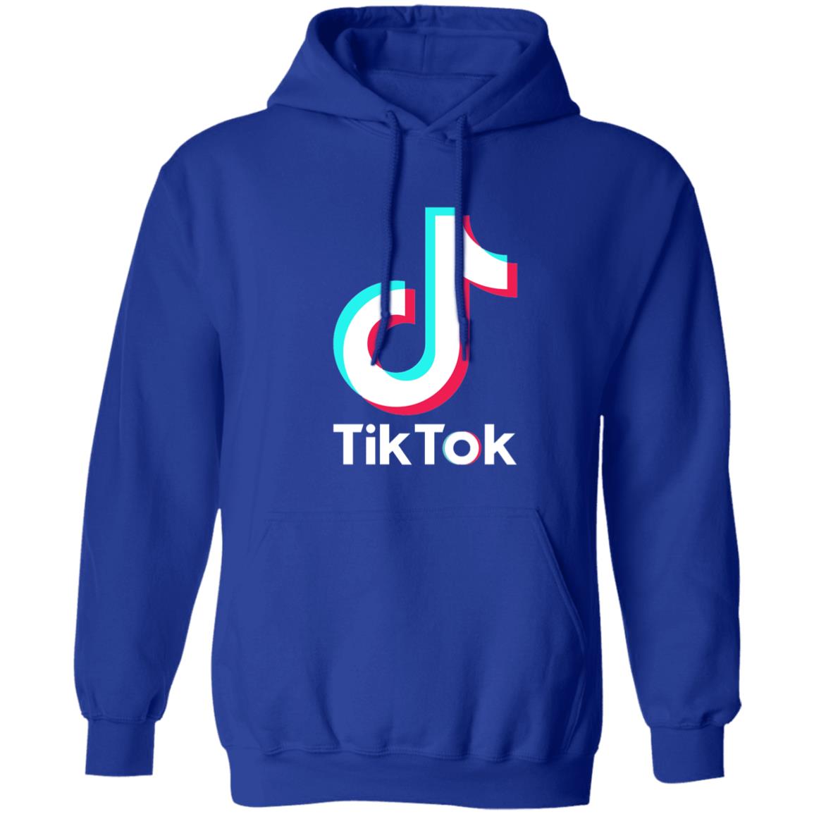 TikTok logo Hoodie - pink, blue, black, green, grey - SD-style-shop