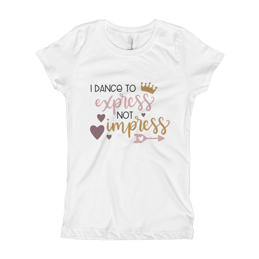 Dance to express not to impress Tshirt - SD-style-shop