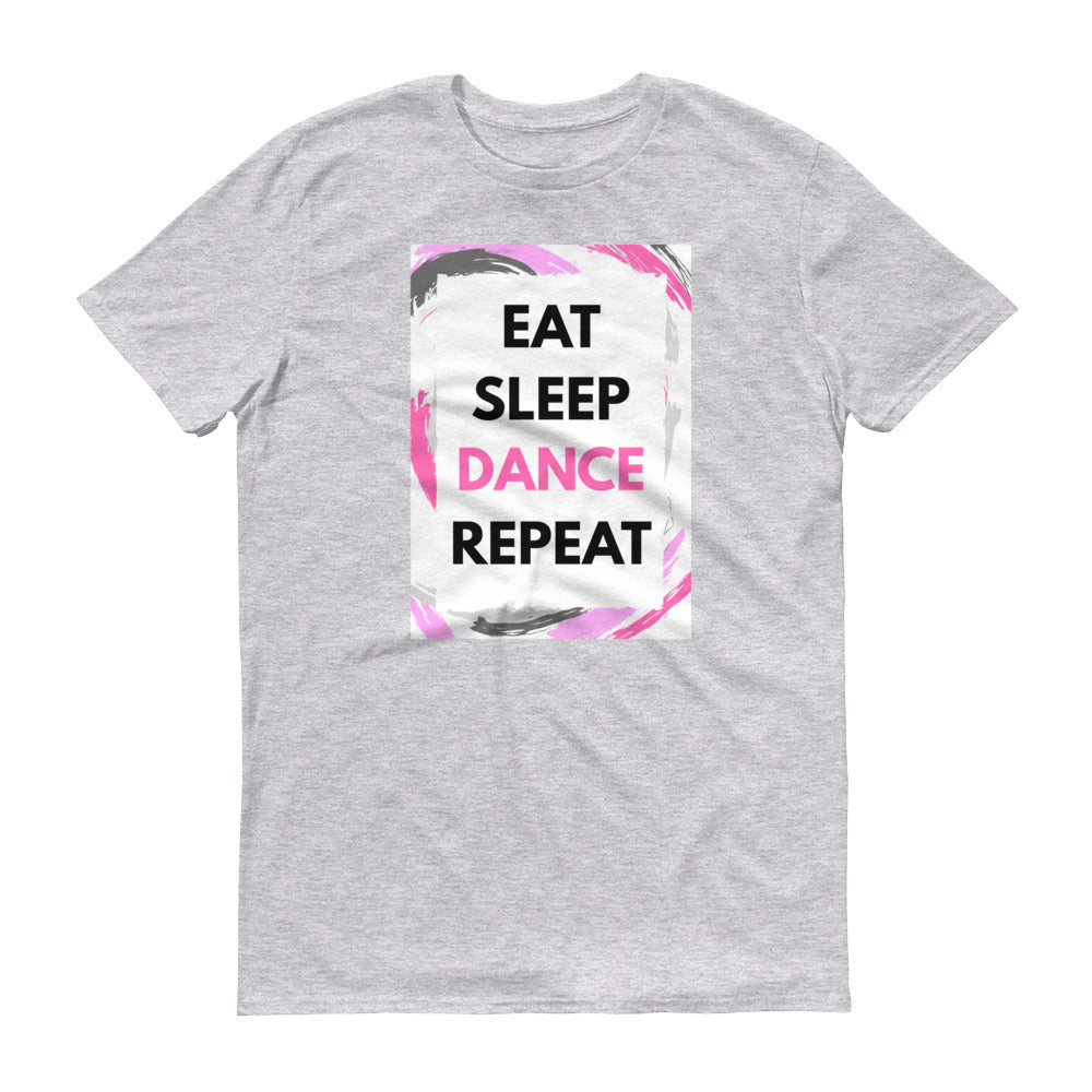 Eat sleep dance repeat dancer shirt Short-Sleeve T-Shirt - SD-style-shop