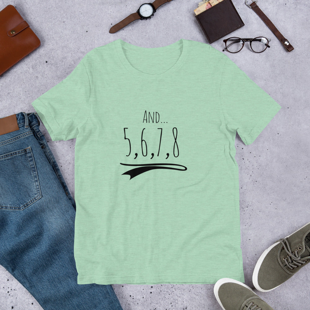 Dance t-shirt short sleeve - SD-style-shop