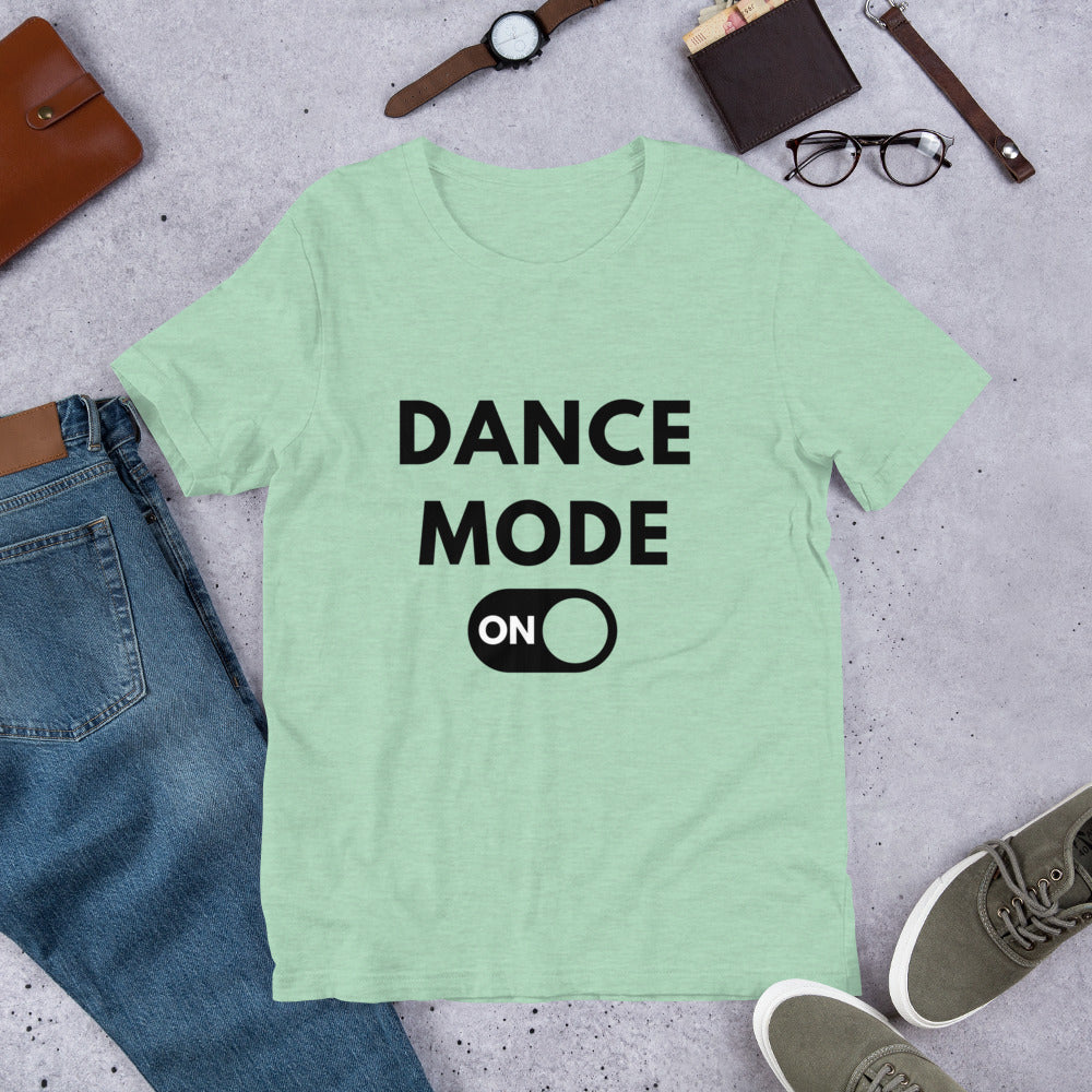 Dance T-shirt, dance mode on shirt, short-Sleeve Unisex dance T-Shirt - SD-style-shop