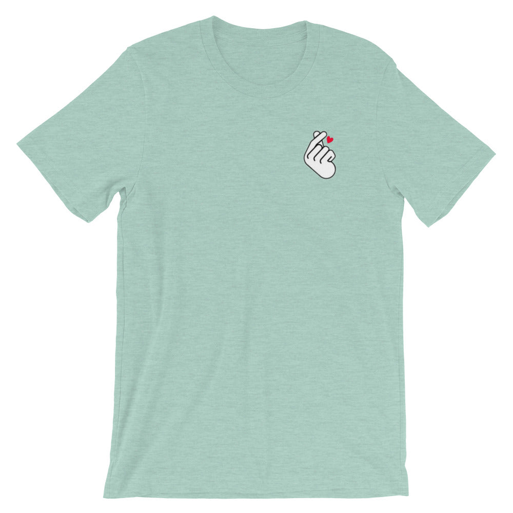 Kpop Finger Heart Tee - Finger Heart - Kpop Shirt - SD-style-shop