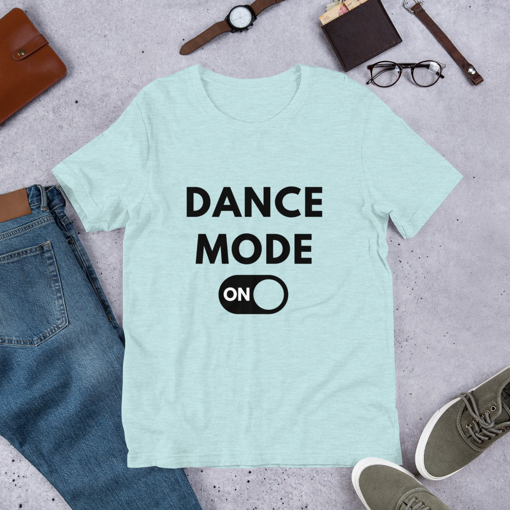 Dance T-shirt, dance mode on shirt, short-Sleeve Unisex dance T-Shirt - SD-style-shop
