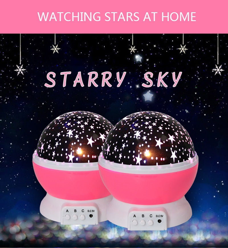 Stars Sky LED Night Light Projector lamp - SD-style-shop