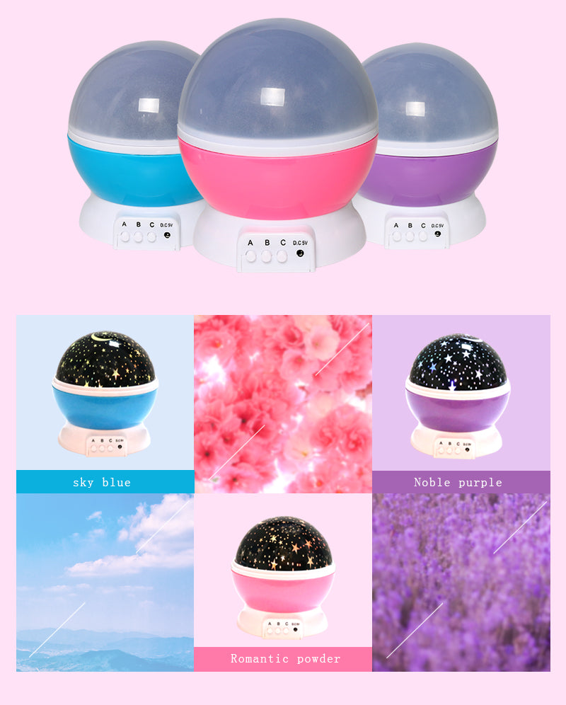 Stars Sky LED Night Light Projector lamp - SD-style-shop