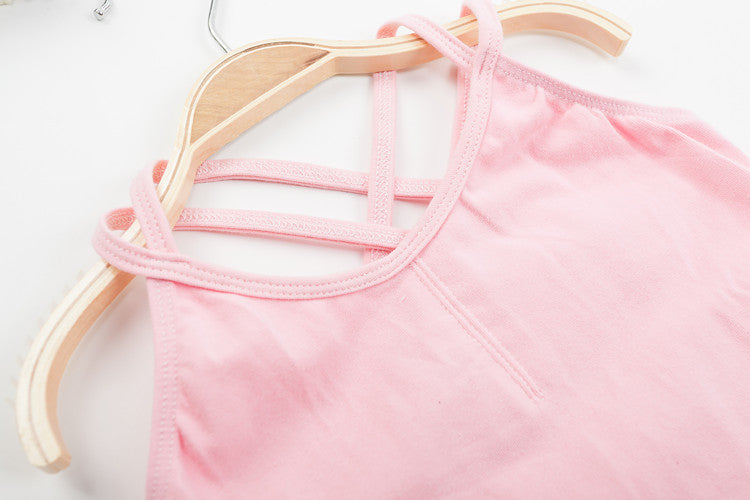 Ballet Leotards for Girls Ballet Dance Dancewear Strap Dress for 100-155cm XC-3210 - SD-style-shop