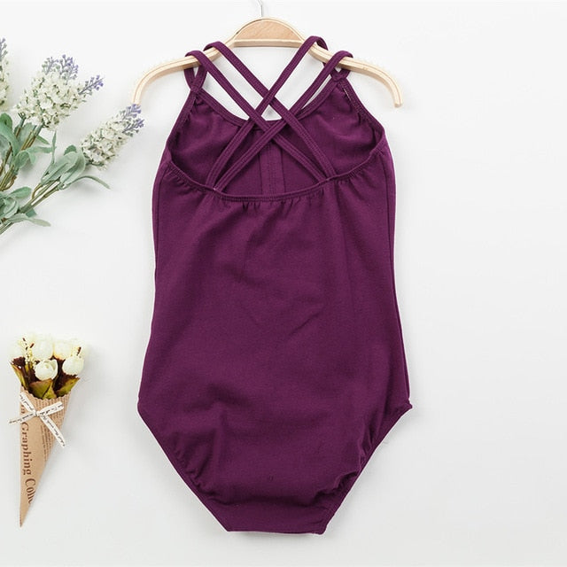 Ballet Leotards for Girls Ballet Dance Dancewear Strap Dress for 100-155cm XC-3210 - SD-style-shop