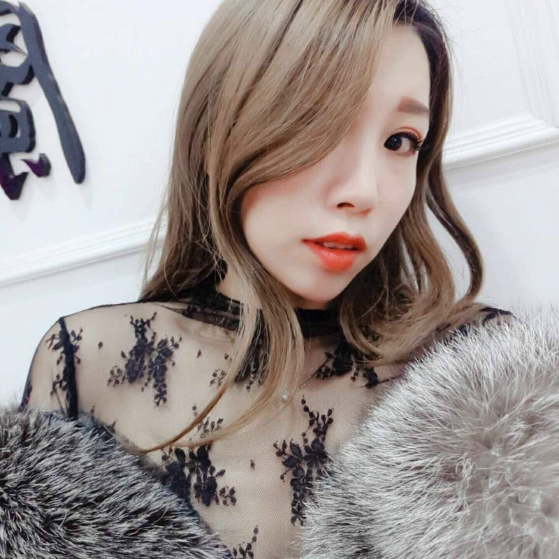 Harajuku Mesh Top Transparent net shirt - SD-style-shop