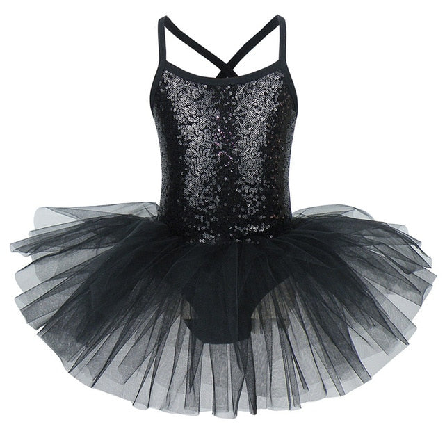 Ballet leotard with tutu and glitters. - SD-style-shop