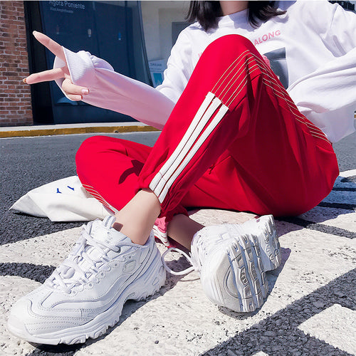 Trackpants with stripes Joggers Streetwear - SD-style-shop