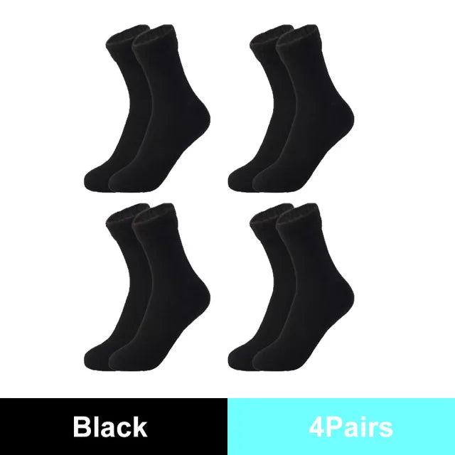 Winter Warm Socks Thick Lined Thermal Socks