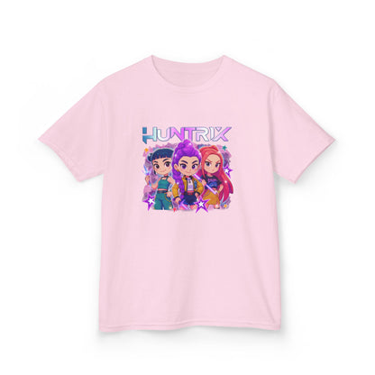 Cartoon Kids Kpop Movie Tshirt Demon Hunters, Huntrix t Shirt,  Kpop T Shirt, Demon Hunter Merch, kpop Gift, Kpop Movie Shirt