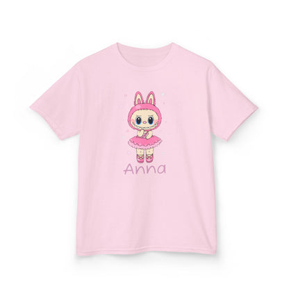 Kids Ballerina Labubu Tshirt - Personalized shirt with Name