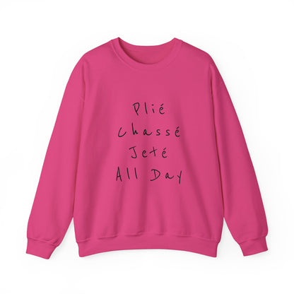 Plie Chasse Jete Alle Day Crewneck Sweatshirt - SD-style-shop