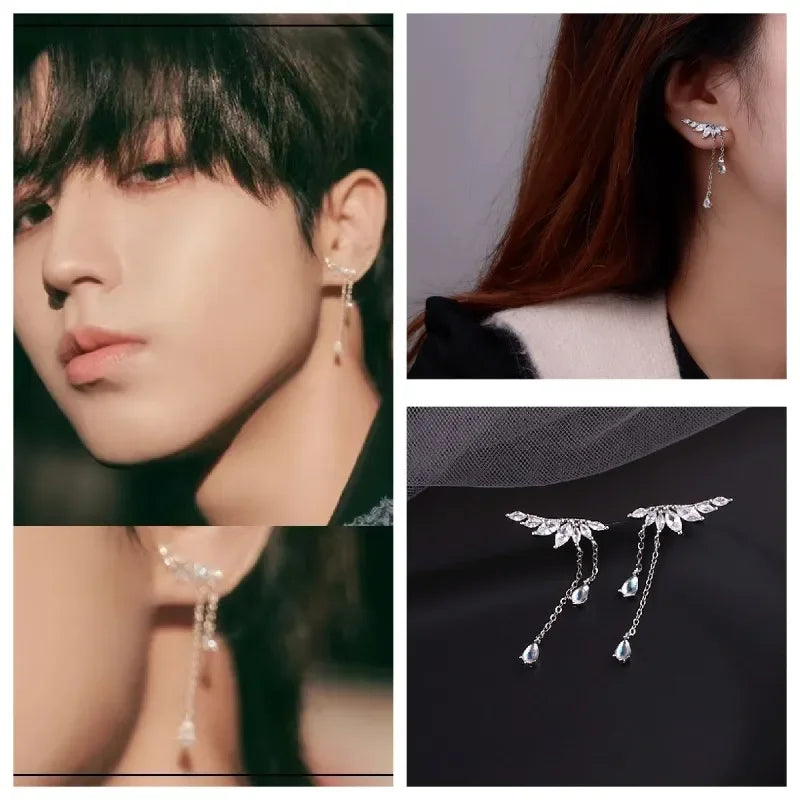 Stray Kids HAN Wings Earrings