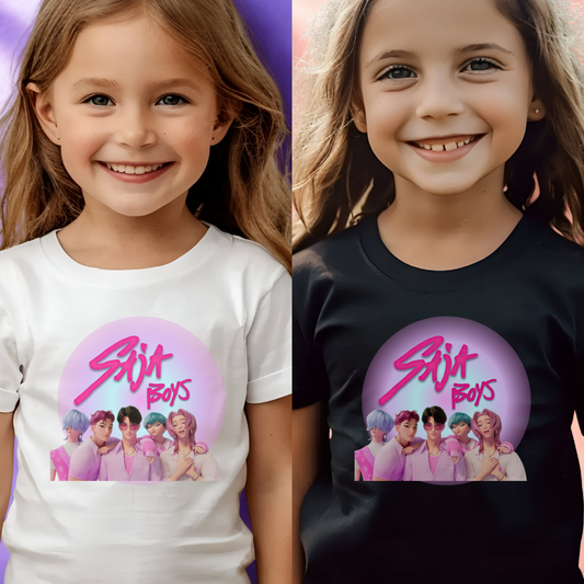 Kids Kpop Movie Tshirt Demon Hunters, Saja boys Shirt,  Kpop T Shirt, Demon Hunter Merch, Gift For Kpop Fan, Kpop Movie Shirt
