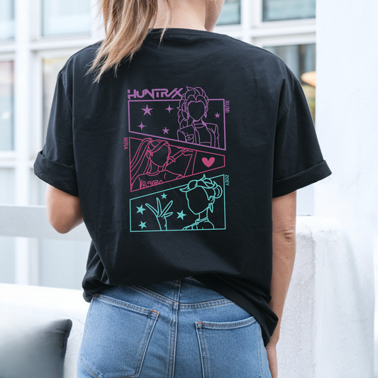 Unisex Kpop Movie Tshirt, Demon Hunters Shirt, Huntrix t Shirt,  Kpop T Shirt, Demon Hunter Merch, Gift For Kpop Fan, Kpop Movie Shirt
