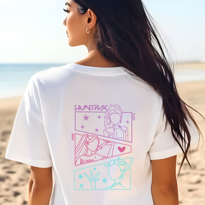 Unisex Kpop Movie Tshirt, Demon Hunters Shirt, Huntrix t Shirt,  Kpop T Shirt, Demon Hunter Merch, Gift For Kpop Fan, Kpop Movie Shirt
