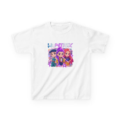 Cartoon Kids Kpop Movie Tshirt Demon Hunters, Huntrix t Shirt,  Kpop T Shirt, Demon Hunter Merch, kpop Gift, Kpop Movie Shirt