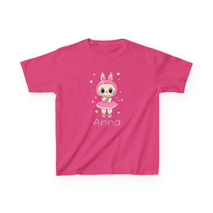 Kids Ballerina Labubu Tshirt - Personalized shirt with Name