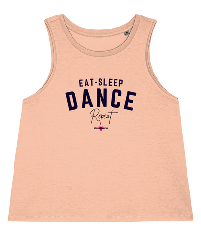 Cropped Tanktop Eat-Sleep-Dance-Repeat
