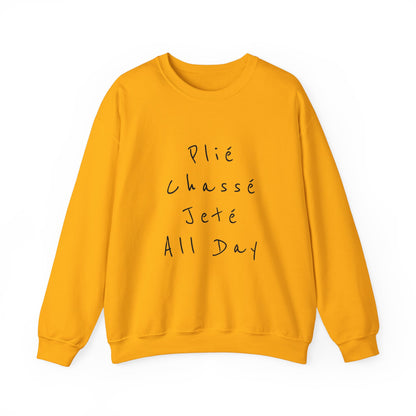 Plie Chasse Jete Alle Day Crewneck Sweatshirt - SD-style-shop