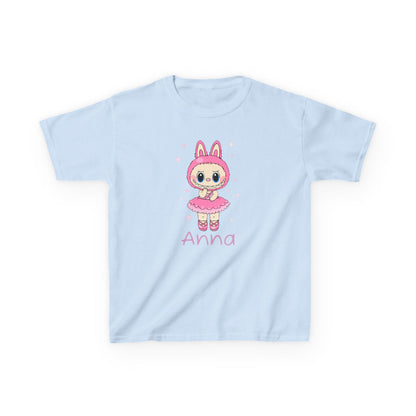 Kids Ballerina Labubu Tshirt - Personalized shirt with Name
