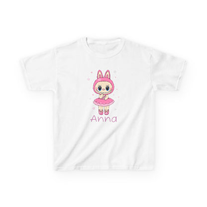 Kids Ballerina Labubu Tshirt - Personalized shirt with Name