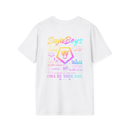Kpop Movie Tshirt back print, Saja Boys T Shirt,  Demon Hunters Movie Shirt, Demon Hunters Merch Shirt, Gift For Kpop Fan, Kpop Movie Shirt