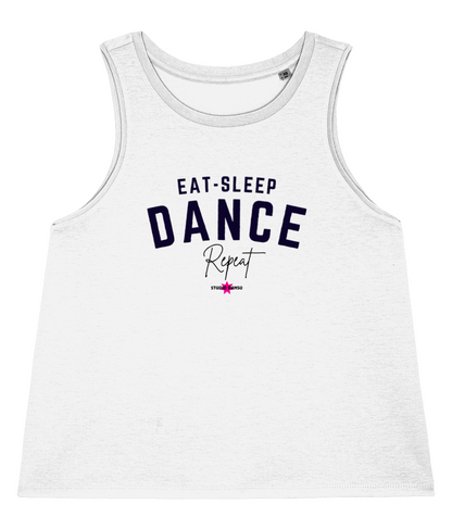 Cropped Tanktop Eat-Sleep-Dance-Repeat