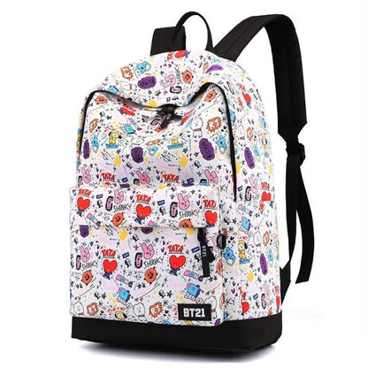 BT21 Backpack - Doodle drawings