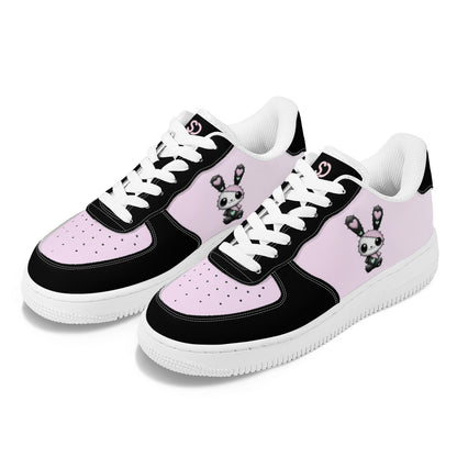 Goth Bunny Low Top Sneakers – Pastel Goth Style