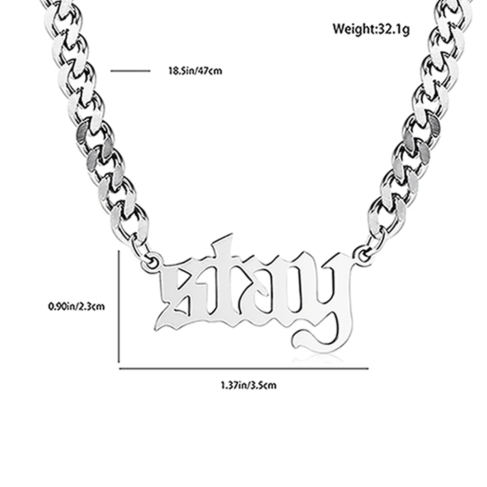 Stray Kids Stay Necklace Stainless Steel