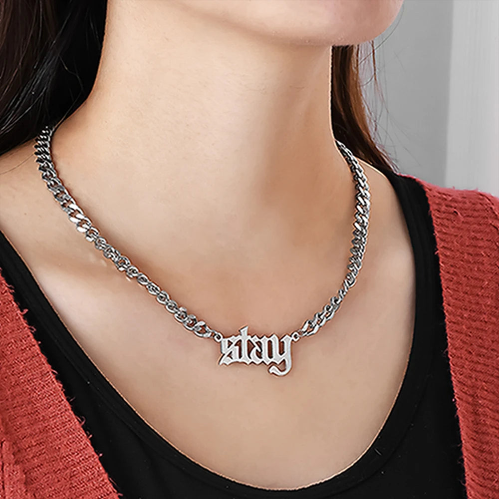 Stray Kids Stay Necklace Stainless Steel